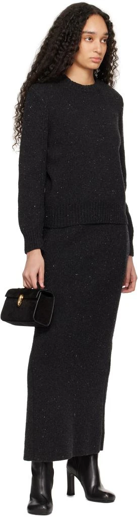 商品SAVETTE|Black Symmetry Pochette Bag,价格¥12810,第4张图片详细描述