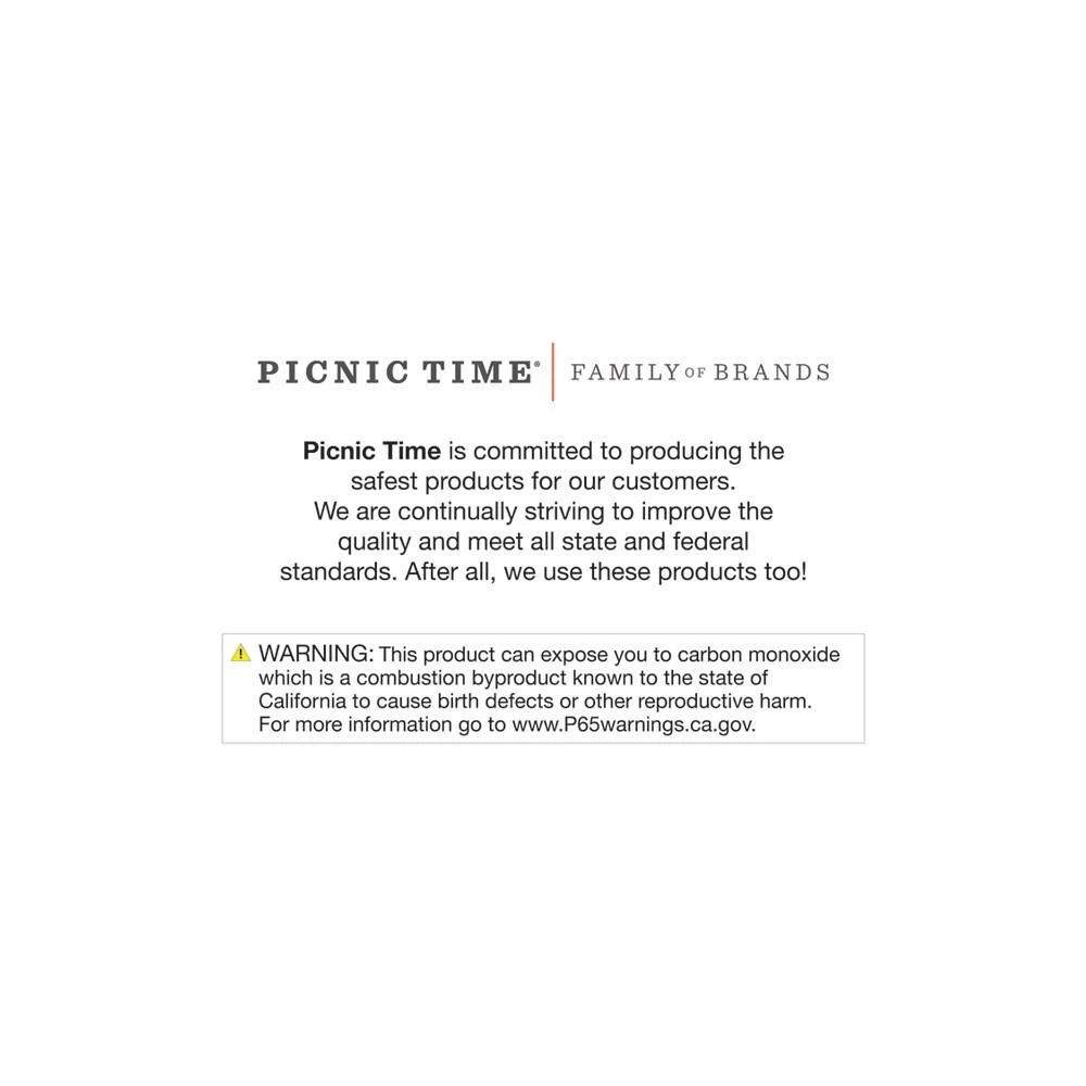 商品Picnic Time|Oniva® by Portagrillo Portable Propane BBQ Grill,价格¥1443,第4张图片详细描述