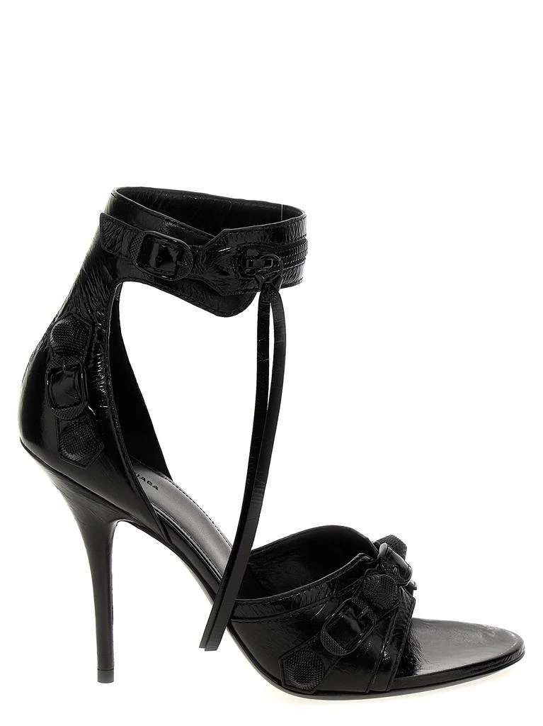 商品Balenciaga|Cagole Sandals Black,价格¥5878,第1张图片