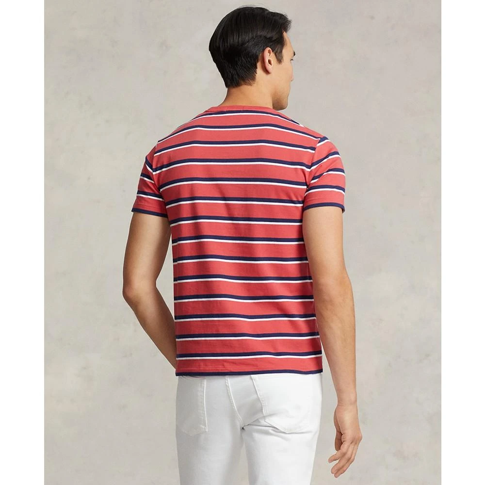 商品Ralph Lauren|Men's Cotton Classic-Fit Striped Jersey T-Shirt,价格¥224,第2张图片详细描述