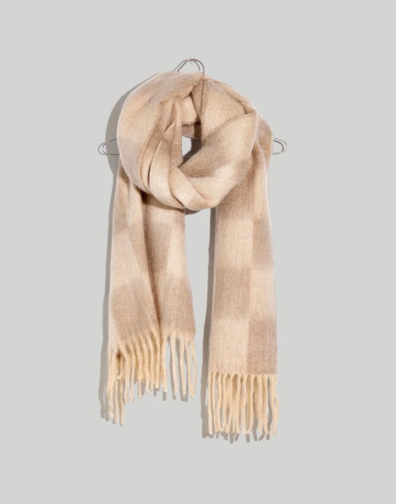 商品Madewell|Brushed Pastel Plaid Scarf,价格¥513,第1张图片