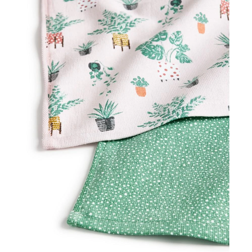 商品The Cellar|Fashion Plants 3-Pack Towel Set,价格¥62,第3张图片详细描述