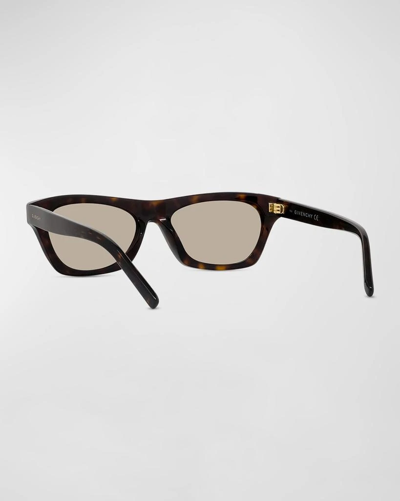 商品Givenchy|Men's Temple-Logo Oval Sunglasses,价格¥2031,第2张图片详细描述