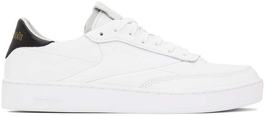 商品Reebok|White Club C Clean Sneakers,价格¥870,第1张图片