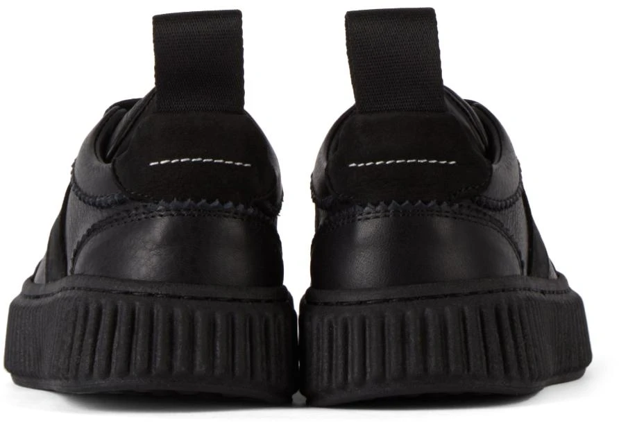 商品MAISON MARGIELA|Kids Black Logo Sneakers,价格¥1125,第2张图片详细描述