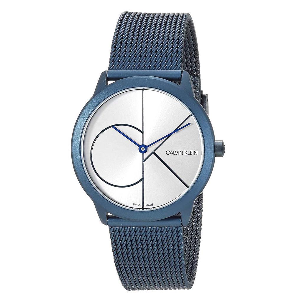 商品Calvin Klein|Calvin Klein Women's K3M52T56 Minimal 35mm Silver Dial Stainless Steel Watch,价格¥501,第1张图片