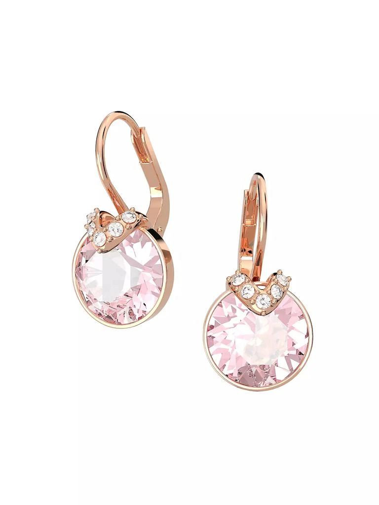 商品Swarovski|Bella Rose Gold-Tone Plated V-Drop Earrings,价格¥743,第3张图片详细描述