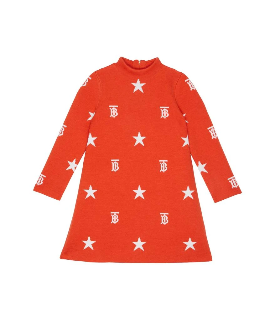 商品Burberry|Denise Teddy Bear Stars Dress (Little Kids/Big Kids),价格¥3545,第1张图片