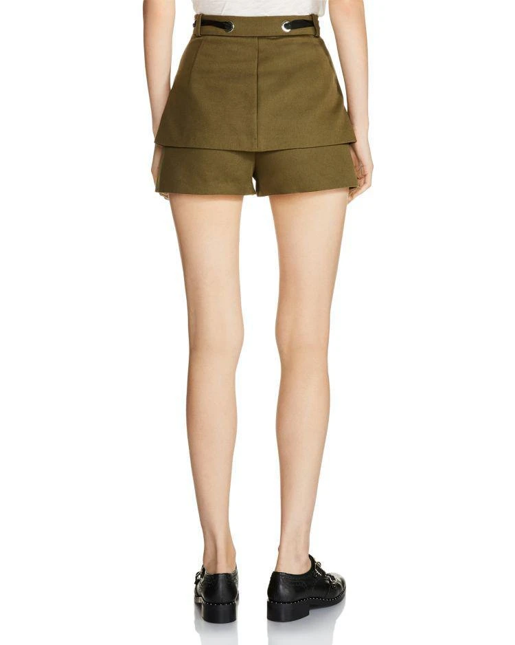 商品Maje|Ipolyte Double-Layer Mini Shorts,价格¥926,第2张图片详细描述