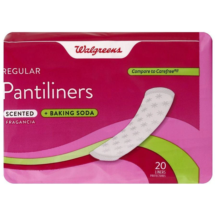商品Walgreens|Pantiliners Scented, Regular (ct 20),价格¥9,第2张图片详细描述