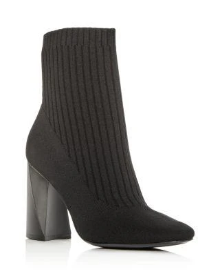 商品KENDALL & KYLIE|Women's Tina Knit High-Heel Booties,价格¥671,第1张图片