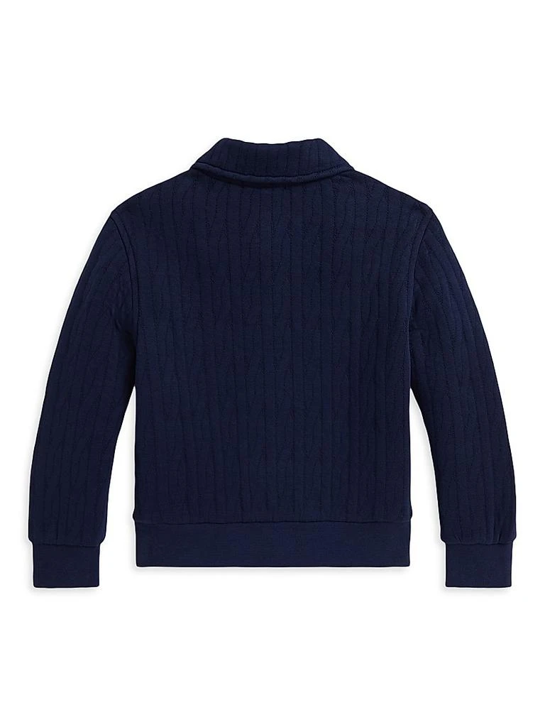商品Ralph Lauren|Little Boy's & Boy's Cable-Knit Jacket,价格¥410,第2张图片详细描述