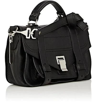 商品Proenza Schouler|PS1+ Medium Leather Shoulder Bag,价格¥7361,第3张图片详细描述