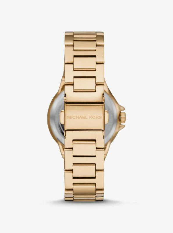 商品Michael Kors|Mini Camille Pavé Gold-Tone Watch,价格¥1303,第3张图片详细描述