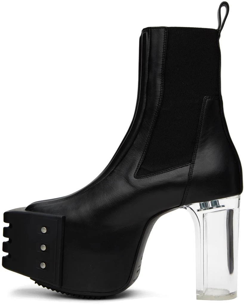 商品Rick Owens|Black Beatle Platform Boots,价格¥6186,第3张图片详细描述