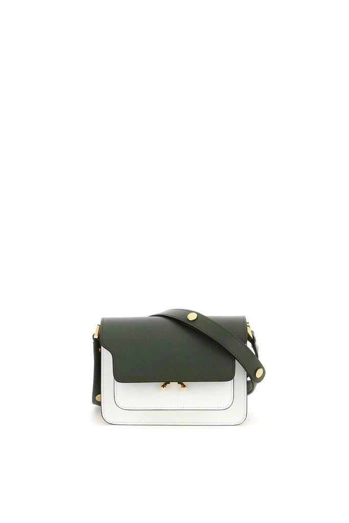 商品Marni|TRICOLOR LEATHER MINI TRUNK BAG,价格¥7536,第1张图片