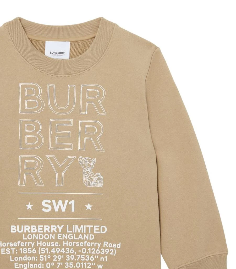 商品Burberry|Logo Sweatshirt (3-14 Years),价格¥2300,第4张图片详细描述