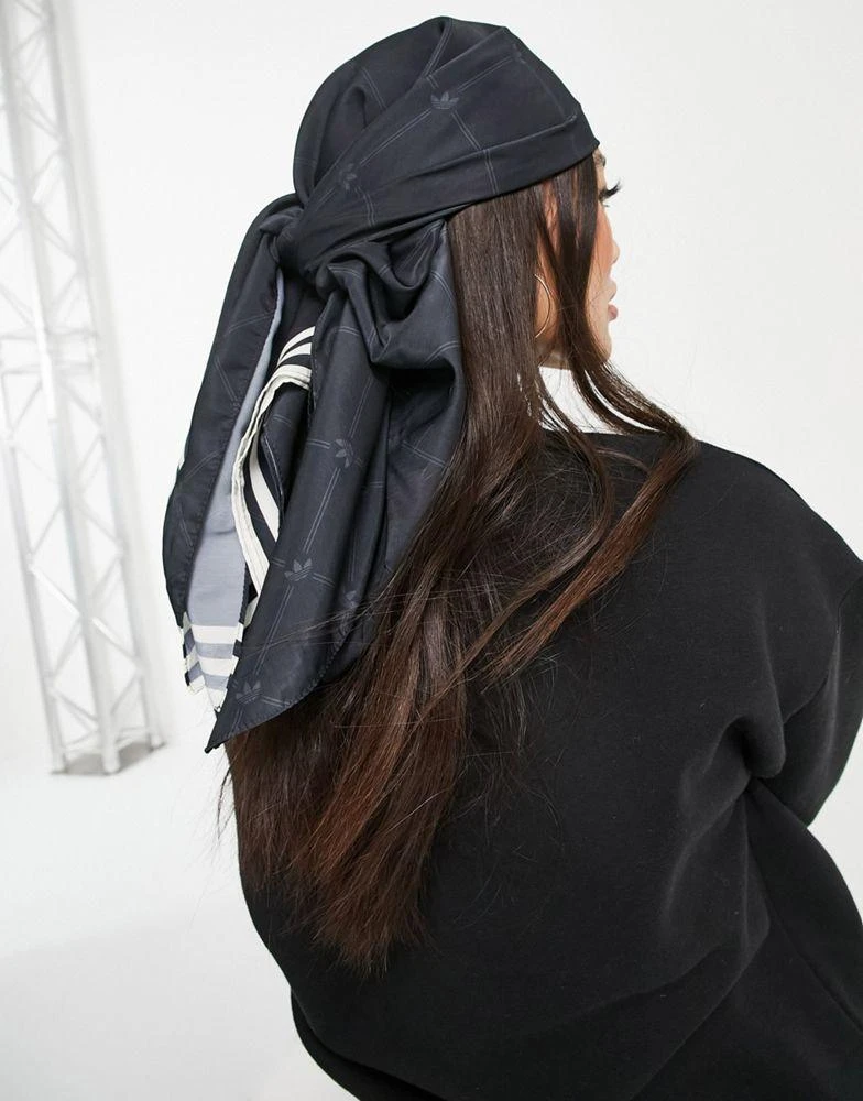 商品Adidas|adidas Originals head scarf in black,价格¥331,第3张图片详细描述