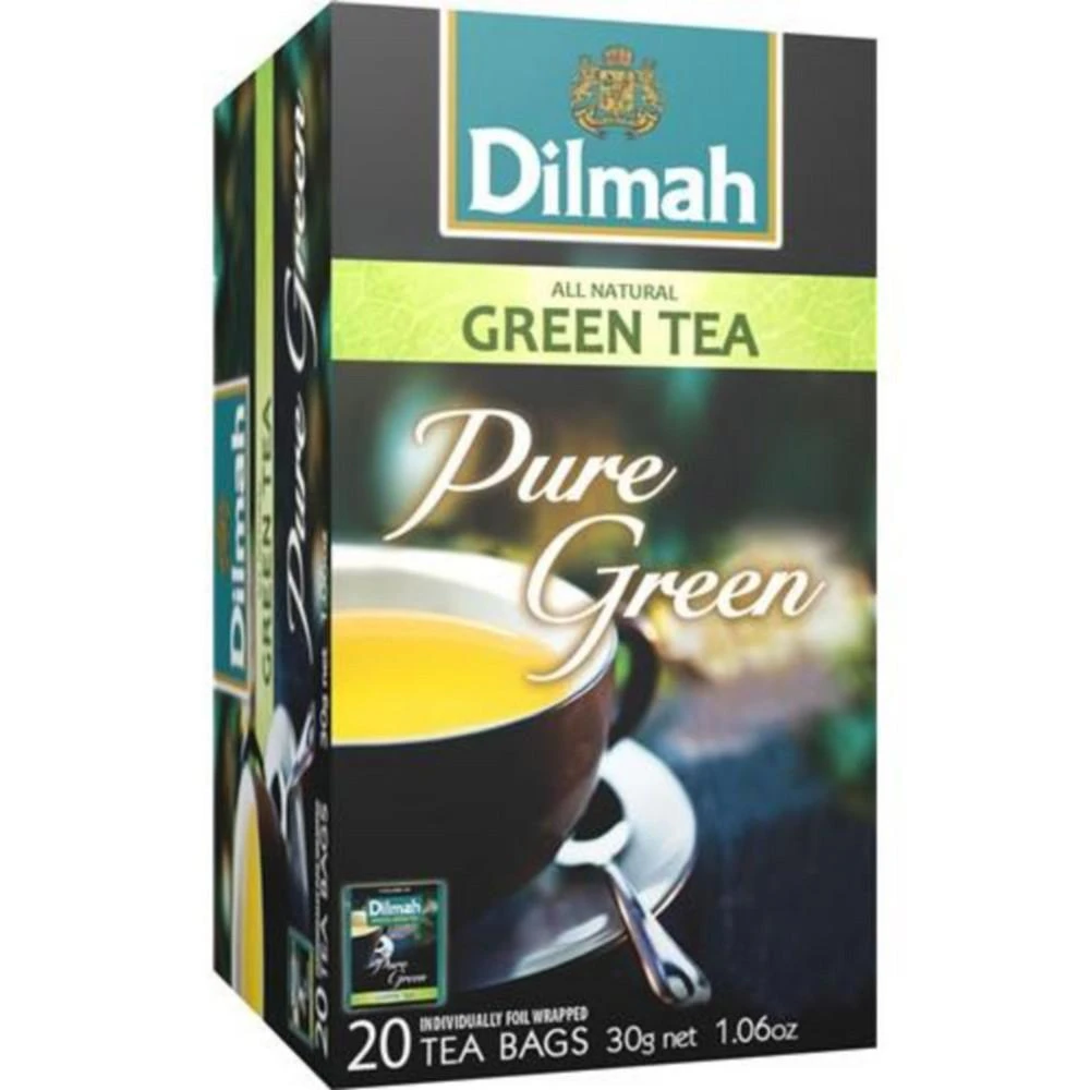 商品Dilmah|Natural Green Tea Pure Green (Pack of 3),价格¥115,第1张图片