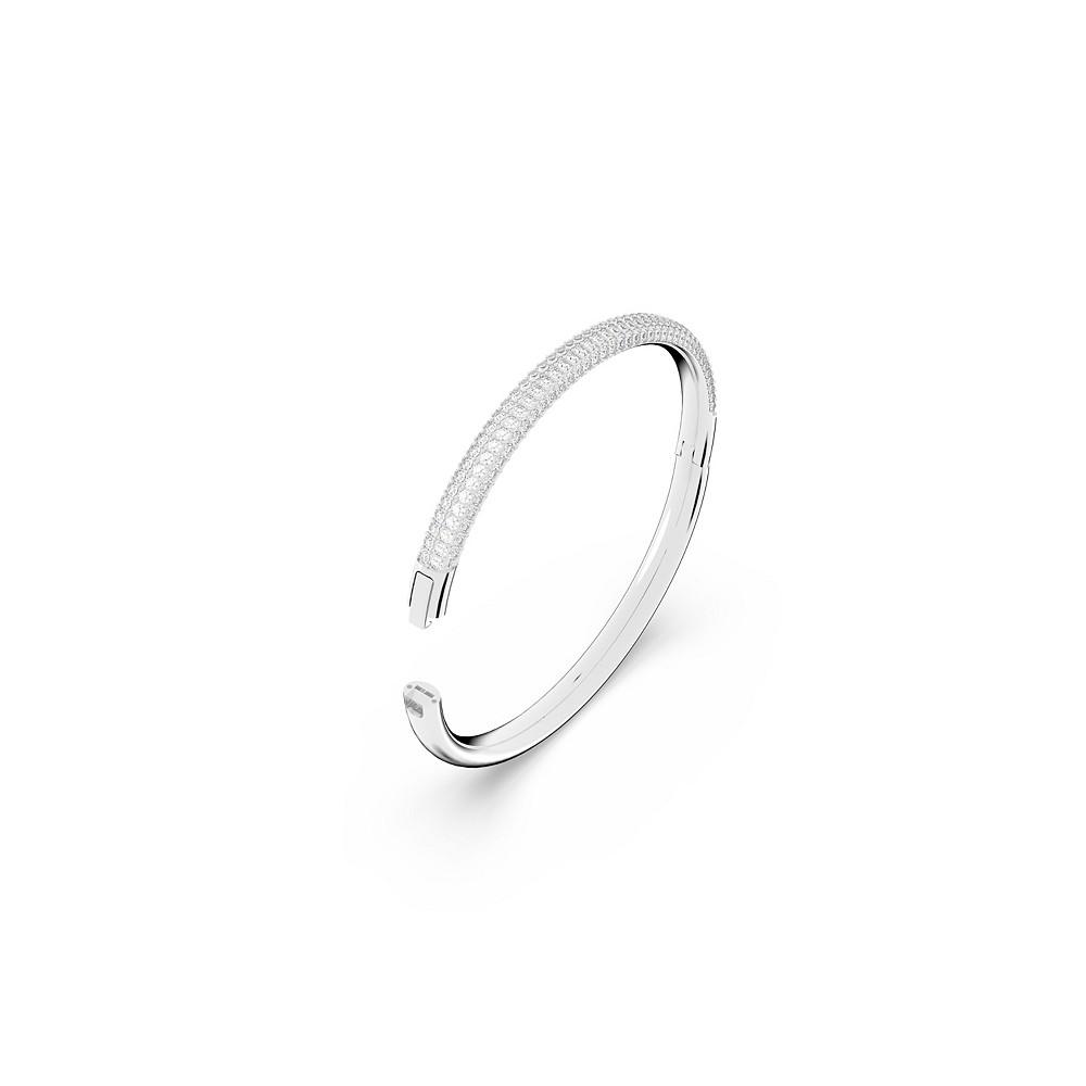 Stone Rhodium Plated Bangle商品第3张图片规格展示