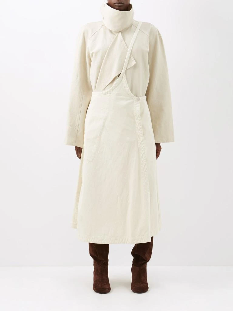 商品Lemaire|Denim apron midi skirt,价格¥3071,第1张图片