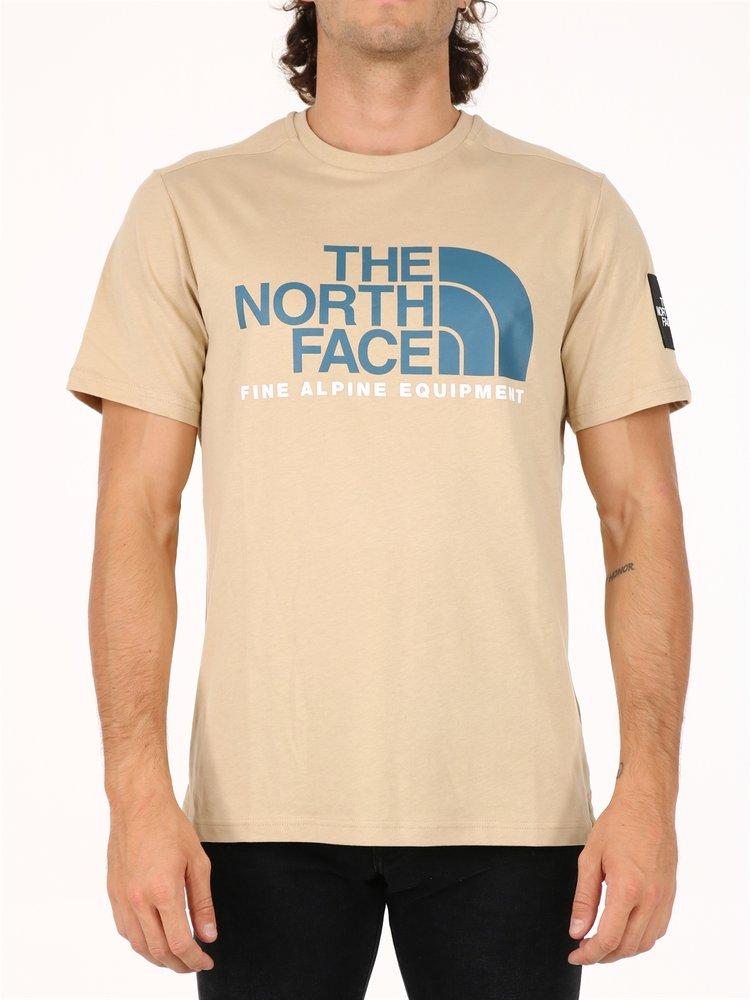 The North Face Logo Printed Crewneck T-Shirt商品第1张图片规格展示