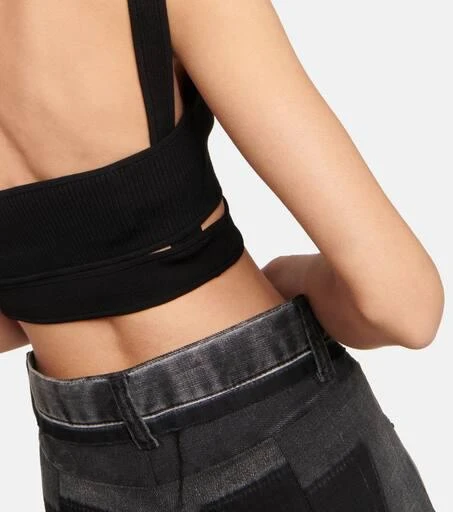商品Dion Lee|Layered crêpe bra top,价格¥2677,第5张图片详细描述