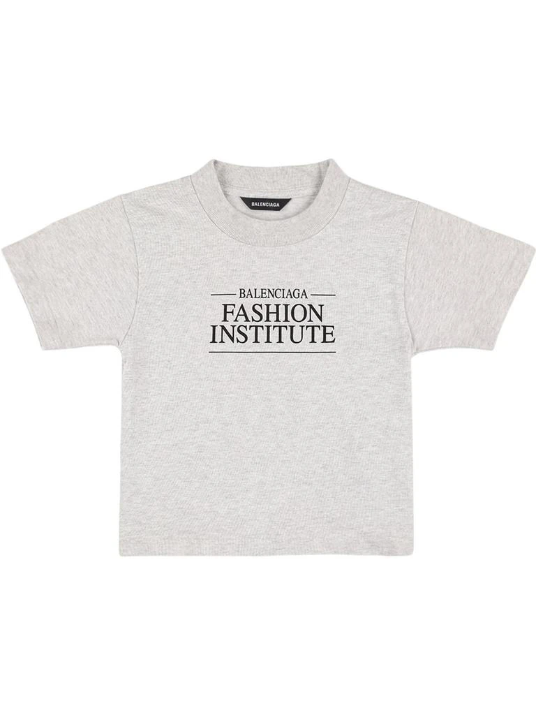 商品Balenciaga|Cotton Jersey S/s T-shirt,价格¥1509,第1张图片