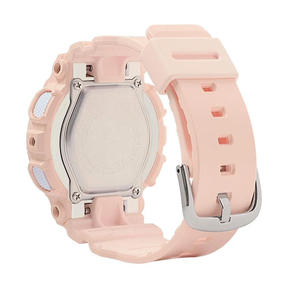 商品G-Shock|Women's Analog-Digital Blush Resin Strap Watch 43.4mm,价格¥730,第3张图片详细描述