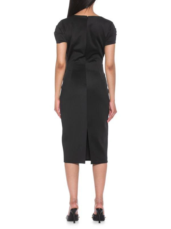 商品ALEXIA ADMOR|Crysta Satin Sheath Dress,价格¥342,第2张图片详细描述