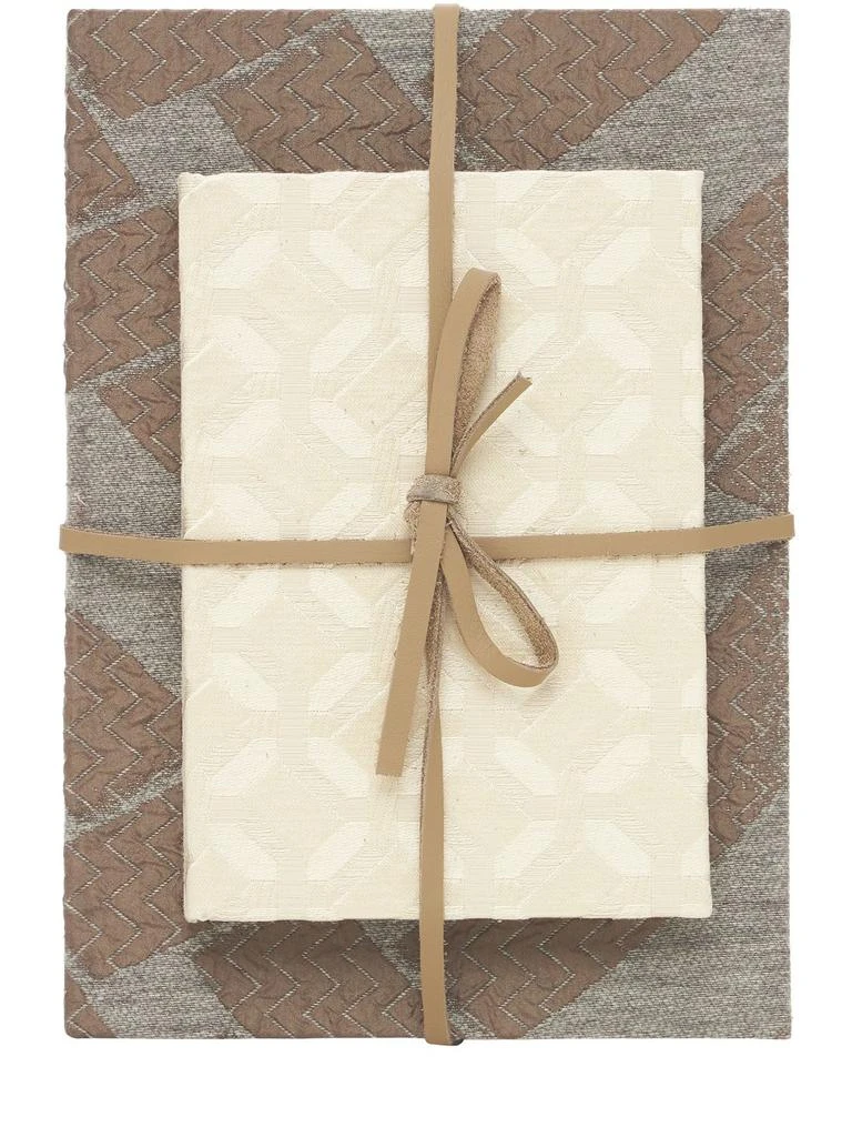 商品ARMANI/CASA|Set Of 2 Pollock Sustainable Notebooks,价格¥1540,第1张图片