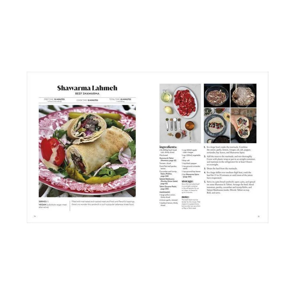 商品Barnes & Noble|Lebanese Cuisine: The Authentic Cookbook by Samira Kazan,价格¥239,第2张图片详细描述