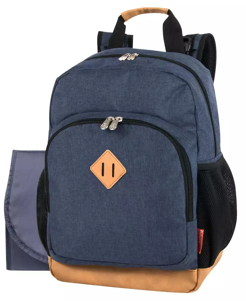 商品Fisher Price|Grayson Denim Diaper Backpack,价格¥225,第1张图片