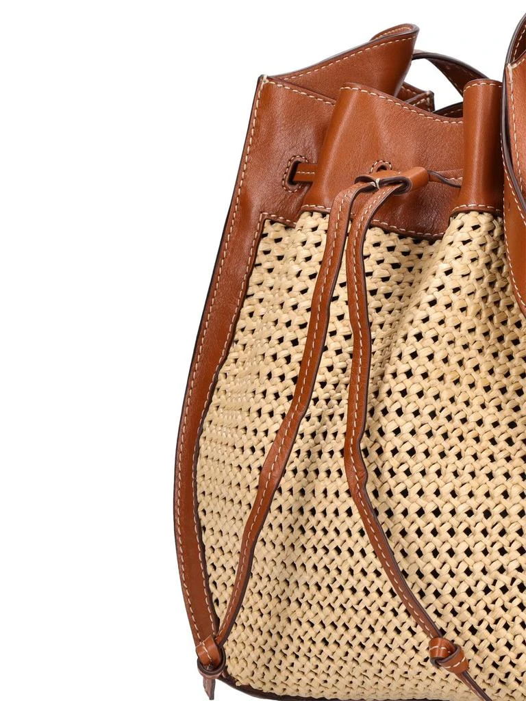 商品Isabel Marant|Buky Leather & Canvas Bucket Bag,价格¥7012,第2张图片详细描述