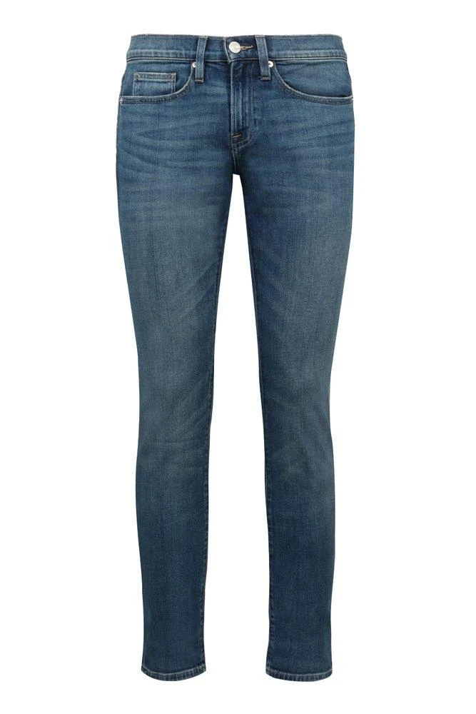 商品FRAME|Frame Mid-Rise Slim Cut Jeans,价格¥1747,第1张图片