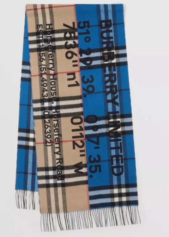 商品Burberry|BURBERRY - Check Scarf,价格¥5373,第1张图片