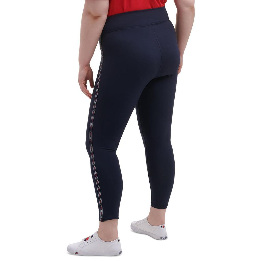 Tommy Hilfiger Sport Womens Plus Stretch Knit Leggings商品第3张图片规格展示