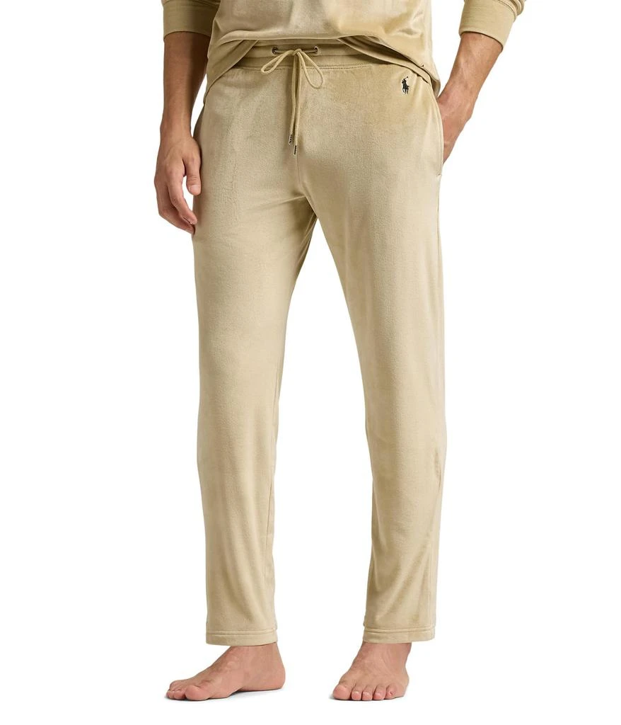 商品Ralph Lauren|Plush Velour Slim PJ Pant,价格¥530,第1张图片