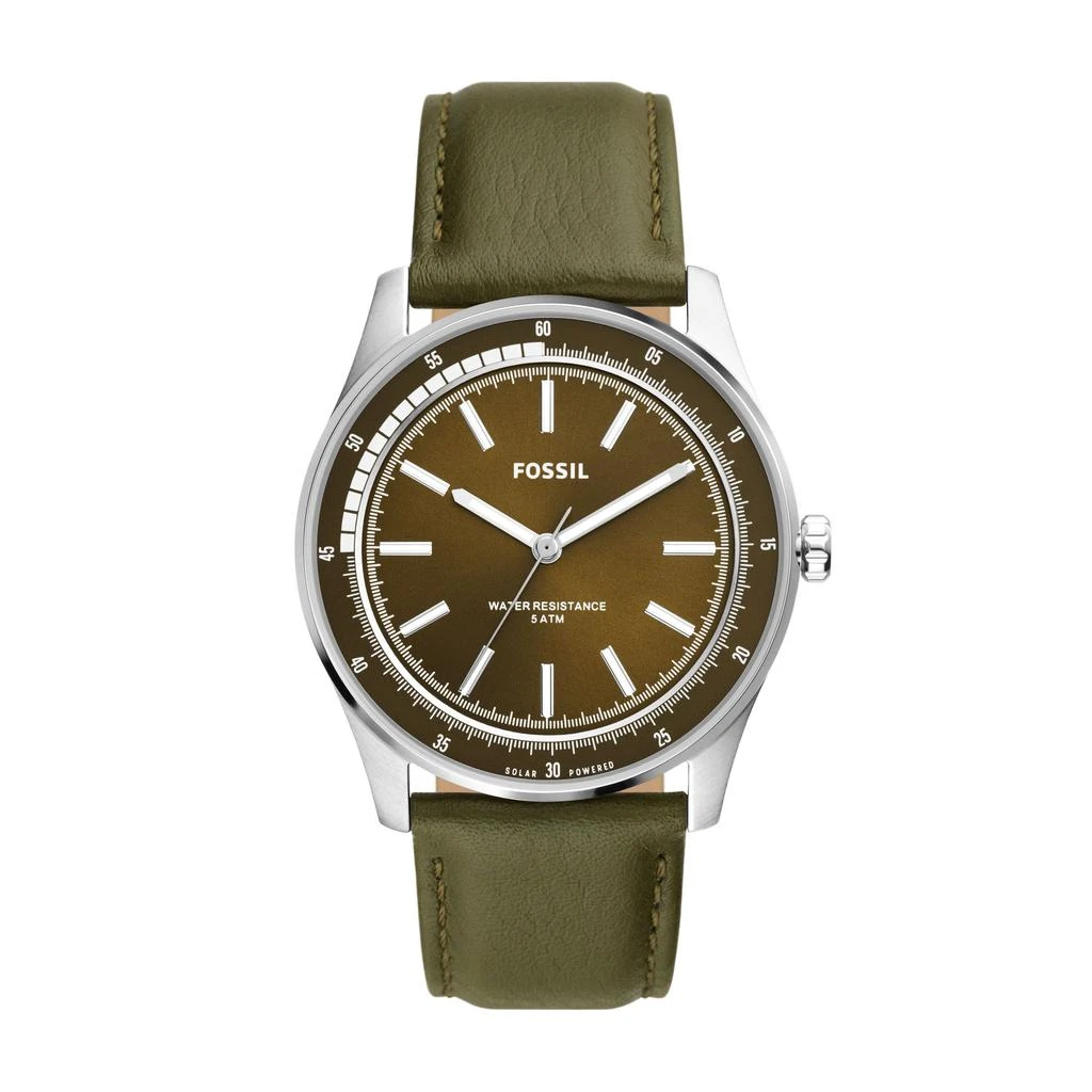 商品Fossil|Fossil Men's Sullivan Solar-Powered, Stainless Steel Watch,价格¥434,第1张图片