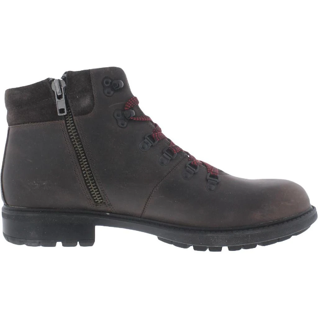 商品Steve Madden|Steve Madden Mens Axell Leather Lugged Sole Combat & Lace-up Boots,价格¥177,第2张图片详细描述