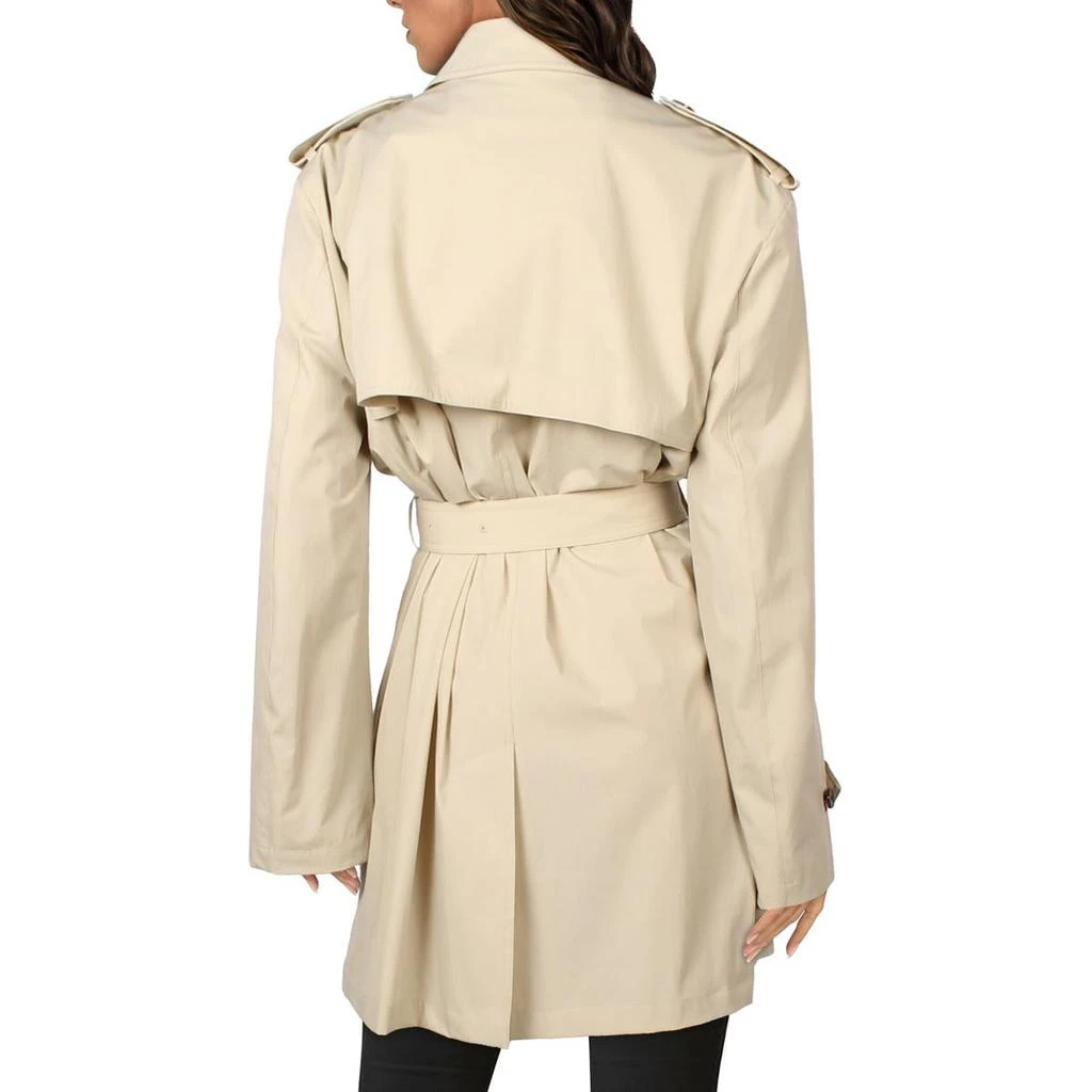 商品Ralph Lauren|Lauren Ralph Lauren Womens Luis Double-Breasted Midi Trench Coat,价格¥601,第2张图片详细描述