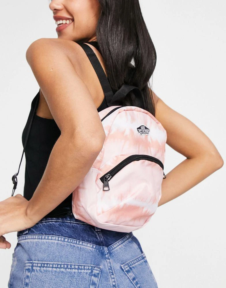 商品Vans|Vans Got This mini backpack in pink tie dye,价格¥185,第2张图片详细描述