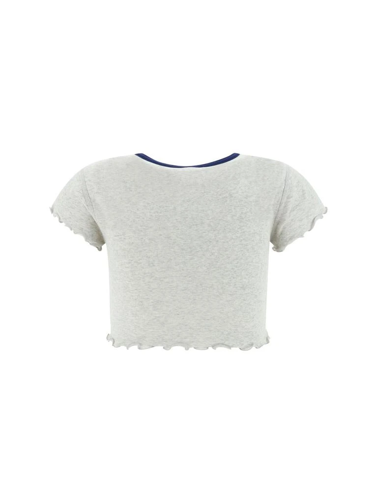 商品Alexander Wang|T By Alexander Wang Lettuce Hem Jersey T-Shirt,价格¥1251,第2张图片详细描述