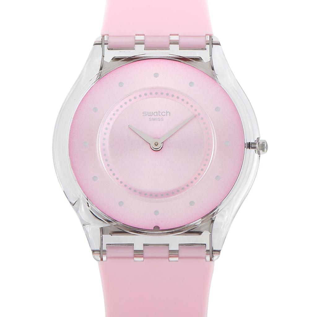 Swatch Skin Classic Pink Pastel Quartz Watch SFE111商品第1张图片规格展示