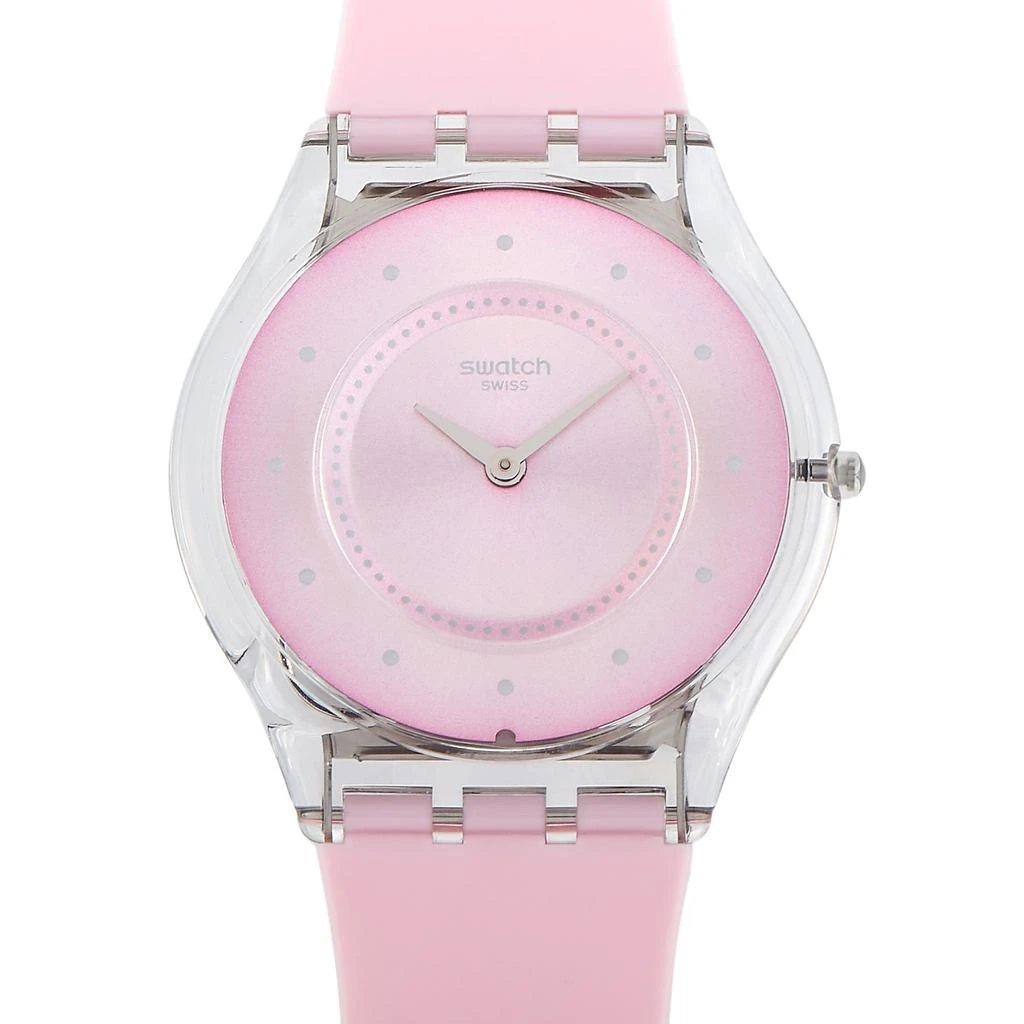 商品Swatch|Swatch Skin Classic Pink Pastel Quartz Watch SFE111,价格¥676,第1张图片