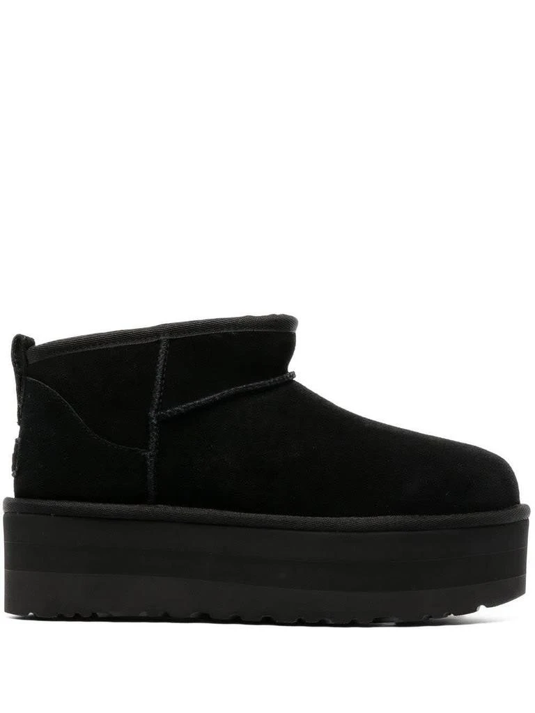 商品UGG|Black Classic Ultra Mini Platform Boot,价格¥1540,第1张图片