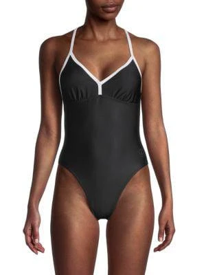 商品DKNY|T-Back One-Piece Swimsuit,价格¥142,第1张图片