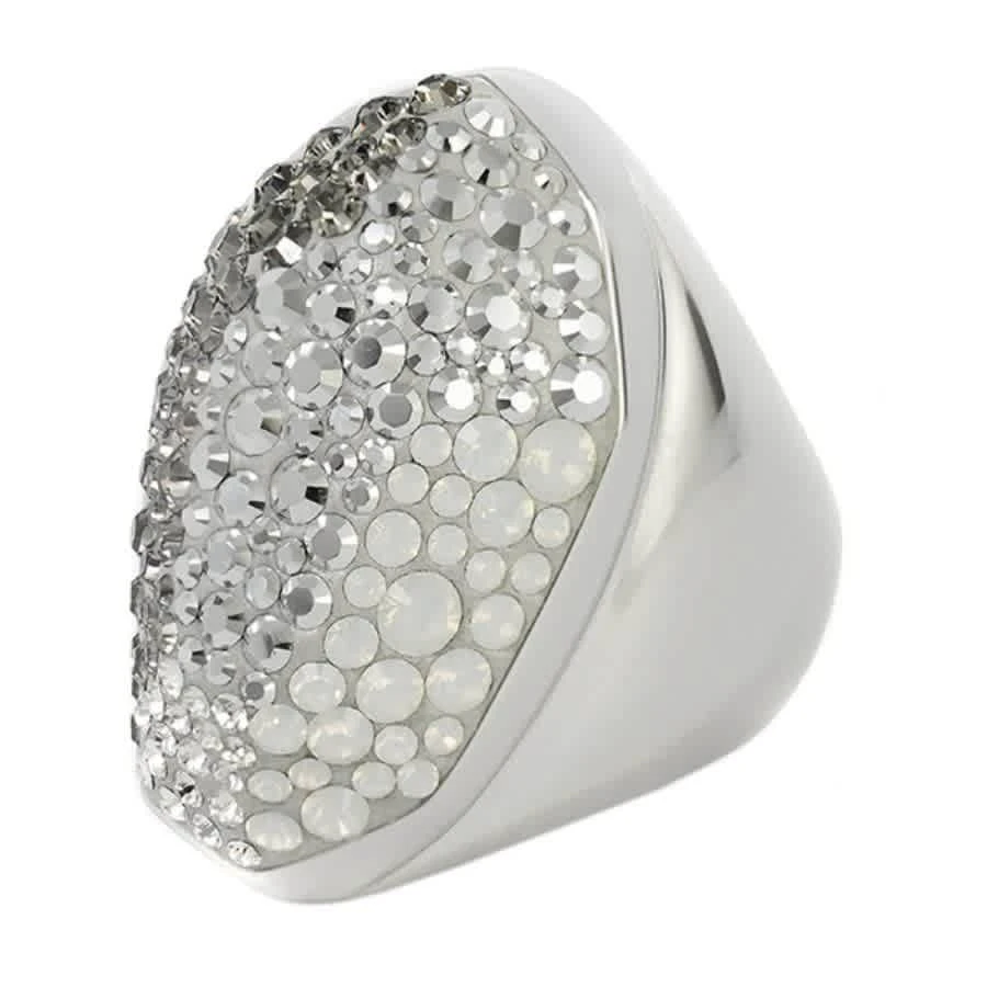 商品Swarovski|Rhodium Plated Kinshasa Ring,价格¥646,第1张图片