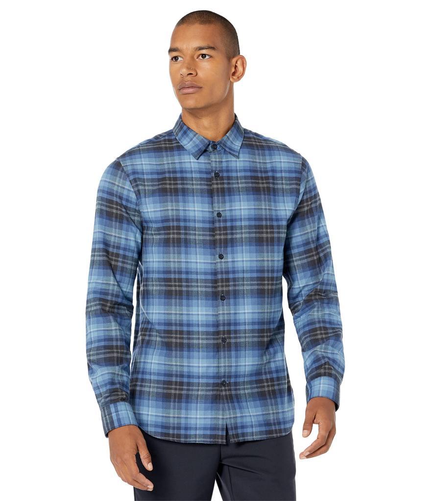 商品Vince|Norden Plaid Long Sleeve,价格¥1702,第1张图片