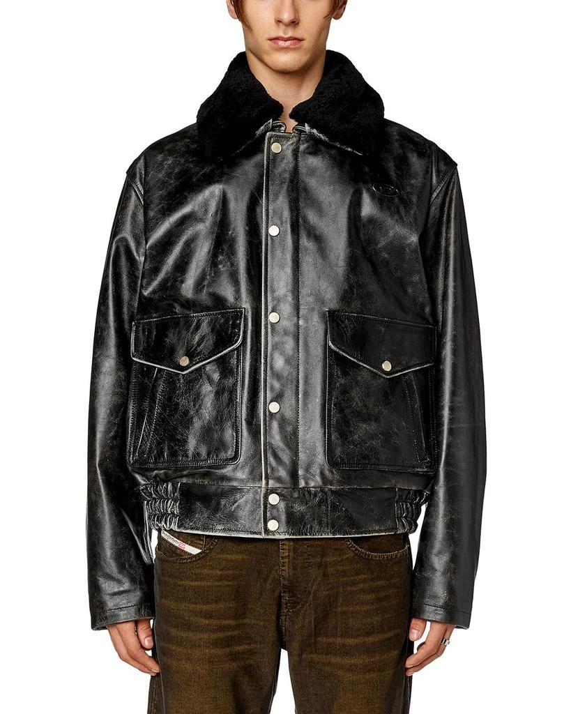 L-Muds Leather Jacket 商品
